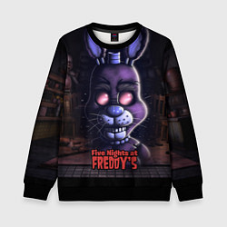 Свитшот детский Five Nights at Freddys Bonnie, цвет: 3D-черный