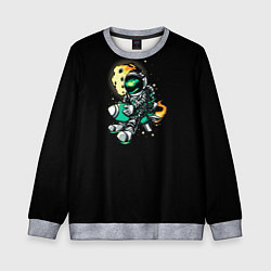 Детский свитшот Экстремальный астронавт