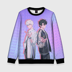 Свитшот детский Персонажи - Агенты времени, цвет: 3D-черный