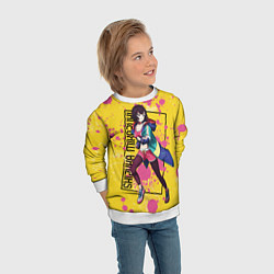 Свитшот детский Shizuka Mikazuki, цвет: 3D-белый — фото 2