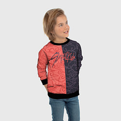 Свитшот детский Strey Kids x Anime, цвет: 3D-черный — фото 2