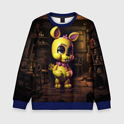 Свитшот детский Spring Bonnie Five Nights at Freddys, цвет: 3D-синий