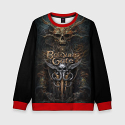 Свитшот детский Baldurs Gate 3, цвет: 3D-красный