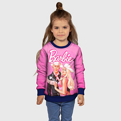 Свитшот детский Барби и Кен Фильм, цвет: 3D-синий — фото 2