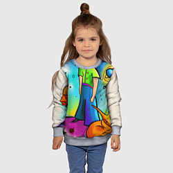 Свитшот детский Le Petit Prince, цвет: 3D-меланж — фото 2