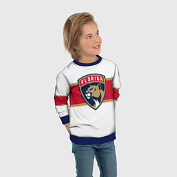 Свитшот детский Florida panthers - uniform - hockey, цвет: 3D-синий — фото 2