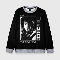 Детский свитшот Йор демон войны - Человек бензопила