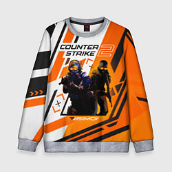 Свитшот детский CS 2 Asiimov, цвет: 3D-меланж