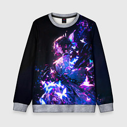 Детский свитшот Прекрасная Шинобу - Клинок демонов