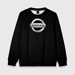 Свитшот детский Nissan sport auto, цвет: 3D-черный