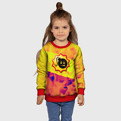 Свитшот детский Serious Sam Croteam, цвет: 3D-красный — фото 2