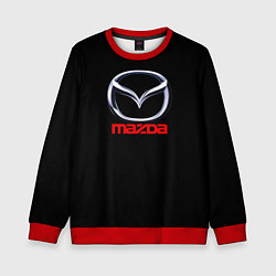 Свитшот детский Mazda japan motor, цвет: 3D-красный
