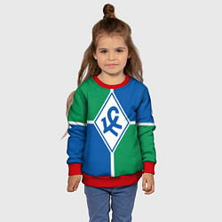 Свитшот детский Самарские крылья советов, цвет: 3D-красный — фото 2