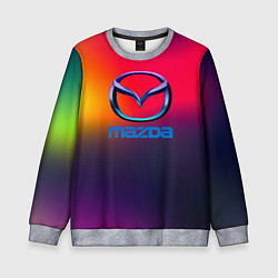 Свитшот детский Mazda gradient, цвет: 3D-меланж