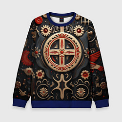 Детский свитшот Орнамент в славянской стилистике