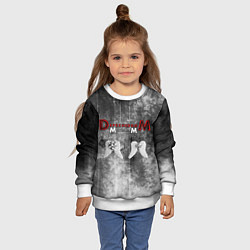 Свитшот детский Depeche Mode - Memento Mori gothic, цвет: 3D-белый — фото 2