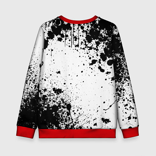 Детский свитшот Маки из клана Зенин - manga / 3D-Красный – фото 2