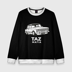 Свитшот детский TAZ Mafia, цвет: 3D-белый