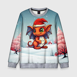 Детский свитшот Символ нового 2024 года дракон