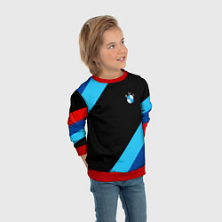 Свитшот детский BMW line, цвет: 3D-красный — фото 2