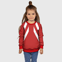Свитшот детский Спорт костюм Марата, цвет: 3D-красный — фото 2
