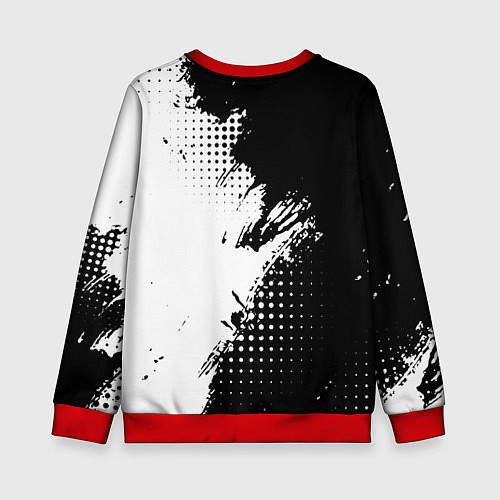 Детский свитшот Кафка из хонкай / 3D-Красный – фото 2