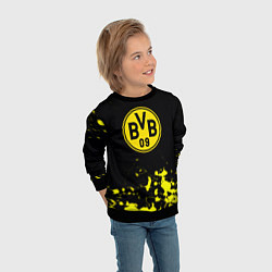 Свитшот детский Borussia краски жёлтые, цвет: 3D-черный — фото 2