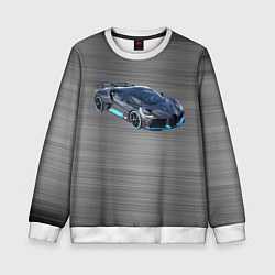 Свитшот детский Bugatti Divo - Бугатти, цвет: 3D-белый