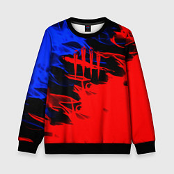 Свитшот детский Dead by daylight битва огней, цвет: 3D-черный