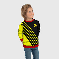 Свитшот детский Borussia sport line uniform, цвет: 3D-красный — фото 2