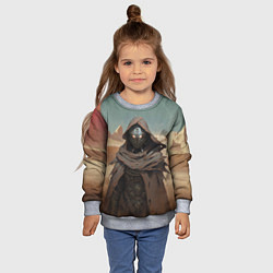 Свитшот детский Абориген Арракиса, цвет: 3D-меланж — фото 2