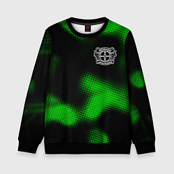 Детский свитшот Bayer 04 sport halftone