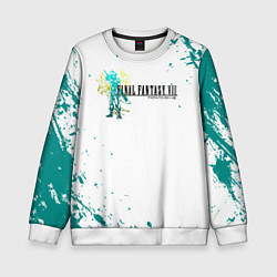 Детский свитшот Final fantasy неон
