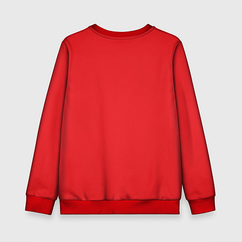 Детский свитшот Джон Сина - двадцатилетие / 3D-Красный – фото 2