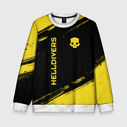 Детский свитшот Helldivers: Skull Logo