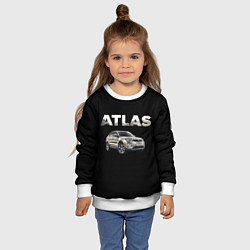 Свитшот детский Джили Атлас, цвет: 3D-белый — фото 2