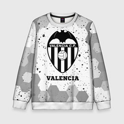 Детский свитшот Valencia sport на светлом фоне