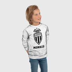 Свитшот детский Monaco sport на светлом фоне, цвет: 3D-белый — фото 2