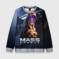 Свитшот детский Mass Effect Тали Зора, цвет: 3D-меланж