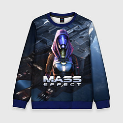 Свитшот детский Mass Effect ТалиЗора, цвет: 3D-синий