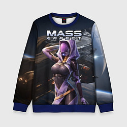 Детский свитшот Mass Effect ТалиЗора и космический корабль