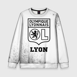 Детский свитшот Lyon sport на светлом фоне