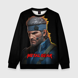 Детский свитшот Веном Снейк из игры Metal gear