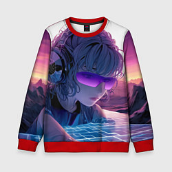 Детский свитшот Honkai Star Rail Silver Wolf