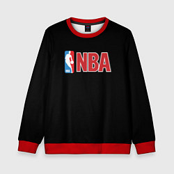 Свитшот детский NBA logo, цвет: 3D-красный