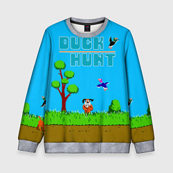 Детский свитшот Duck hunt dog