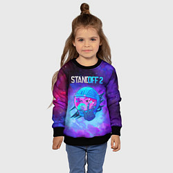 Свитшот детский Space - Standoff 2, цвет: 3D-черный — фото 2