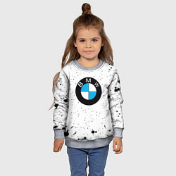 Свитшот детский Герб РФ краски, цвет: 3D-меланж — фото 2