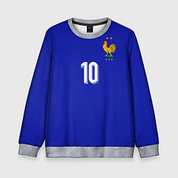 Детский свитшот Мбаппе Евро 2024 сборная Франции домашняя