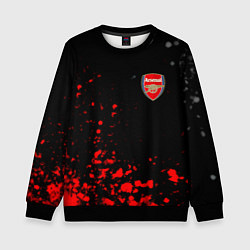 Свитшот детский Arsenal spash, цвет: 3D-черный